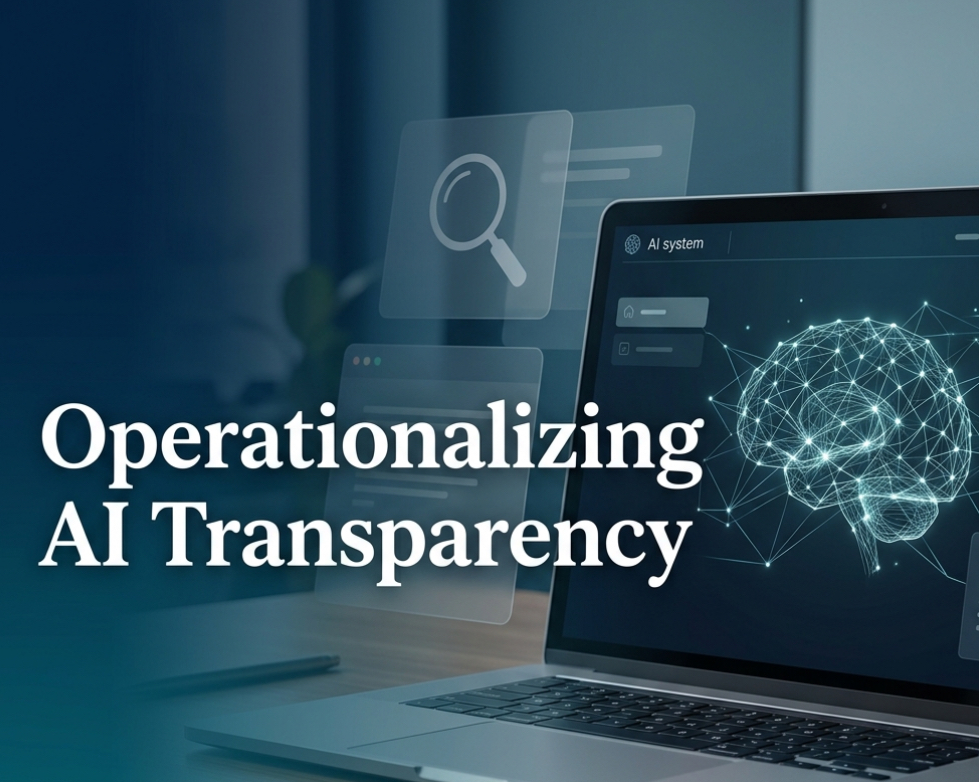 Operationalizing AI transparency with system-level disclosure and governance design