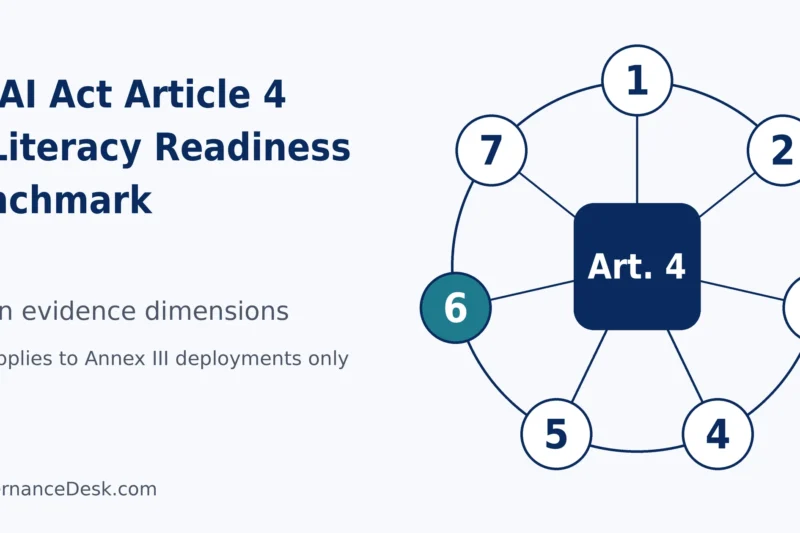 EU AI Act Article 4: AI Literacy Readiness Benchmark (2027)